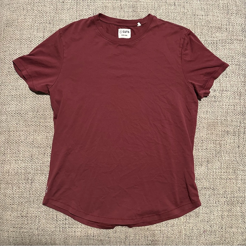 Cuts Clothing Pima Cotton Tee M - Red